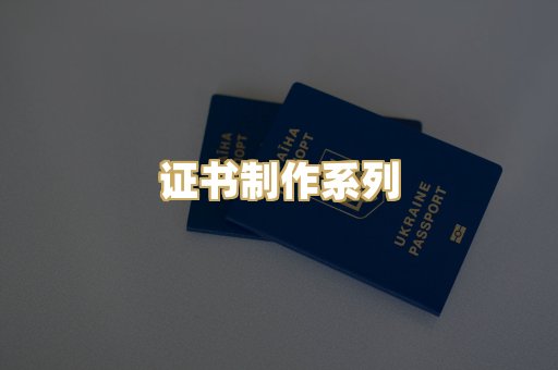 证书制作系列